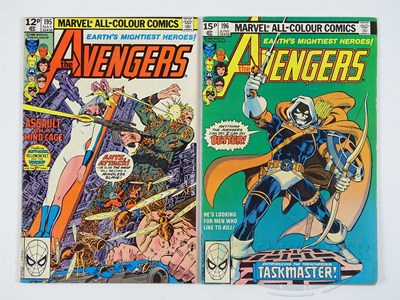 Lot 154 - AVENGERS #195 & 196 - (2 in Lot) - (1980 -...