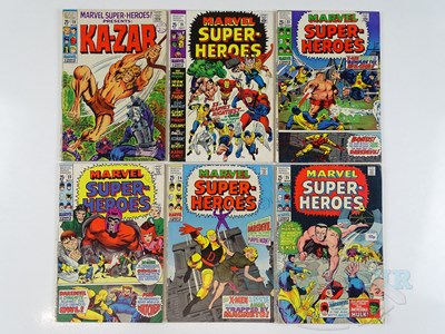 Lot 172 - MARVEL SUPER-HEROES #19, 21, 22, 23, 24, 25 (6...