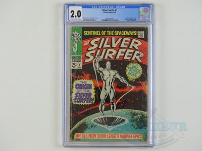 Lot 176 - SILVER SURFER #1 - (1968 - MARVEL) GRADED 2.0...