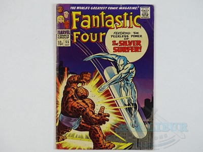 Lot 189 - FANTASTIC FOUR #55 (1966 - MARVEL - UK Price...