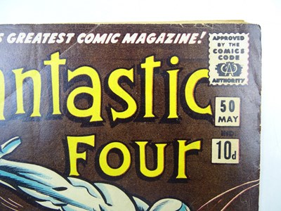 Lot 190 - FANTASTIC FOUR #50 (1966 - MARVEL - UK Price...