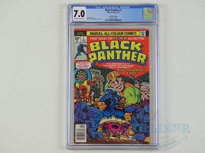 Lot 194 - BLACK PANTHER #1 - (1977 - MARVEL - UK Price...