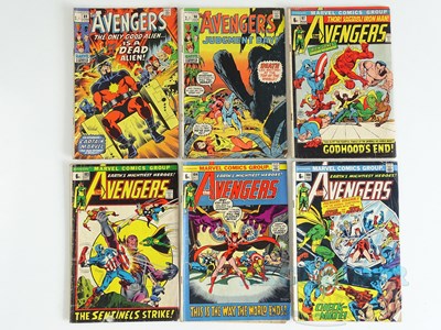 Lot 263 - AVENGERS #89, 90, 97, 103, 104, 108 (6 in Lot)...