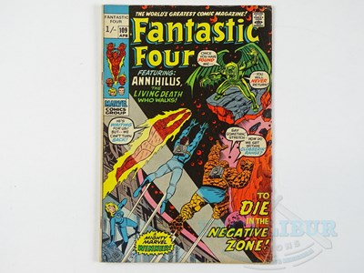 Lot 289 - FANTASTIC FOUR #109 (1971 - MARVEL - UK Price...