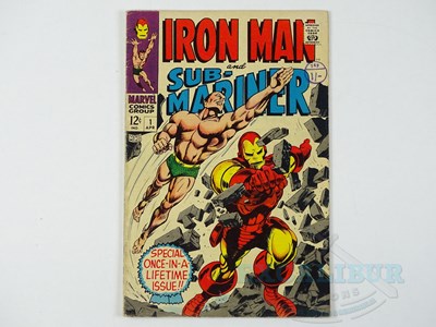 Lot 291 - IRON MAN & SUB-MARINER #1 (1968 - MARVEL - UK...