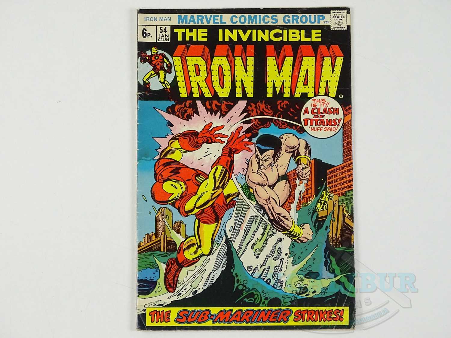 Lot 295 - IRON MAN #54 - (1973 - MARVEL - UK Price...