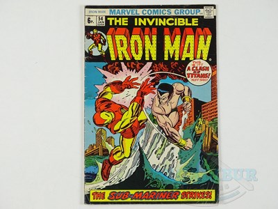 Lot 295 - IRON MAN #54 - (1973 - MARVEL - UK Price...