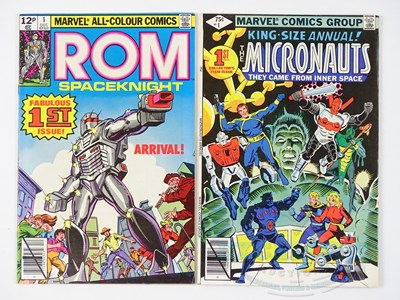 Lot 301 - ROM #1 & MICRONAUTS ANNUAL #1 - (1979 - MARVEL...