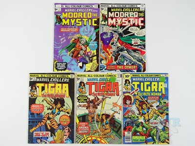 Lot 304 - MARVEL CHILLERS: MODRED THE MYSTIC & TIGRA #1,...