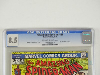 Lot 306 - AMAZING SPIDER-MAN #121 (1973 - MARVEL) GRADED...