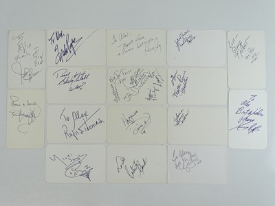 Lot 250 - SOUL SINGERS: A mixed group of signed cards...