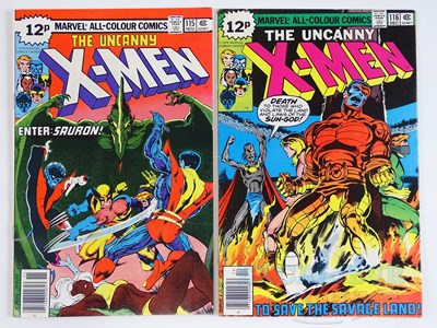 Lot 346 - UNCANNY X-MEN #115 & 116 - (2 in Lot) - (1978 -...