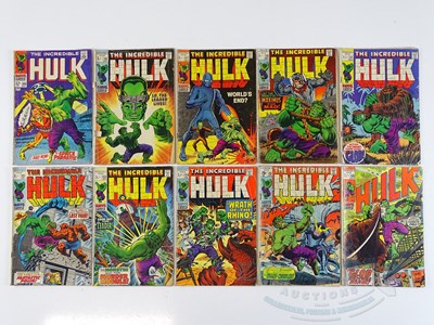 Lot 355 - INCREDIBLE HULK LOT (10 in Lot) - (1968/70 -...