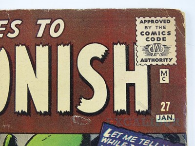 Lot 358 - TALES TO ASTONISH #27 (1962 - MARVEL) - First...