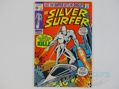 Lot 395 - SILVER SURFER #17 - (1970 - MARVEL) - Mephisto,...