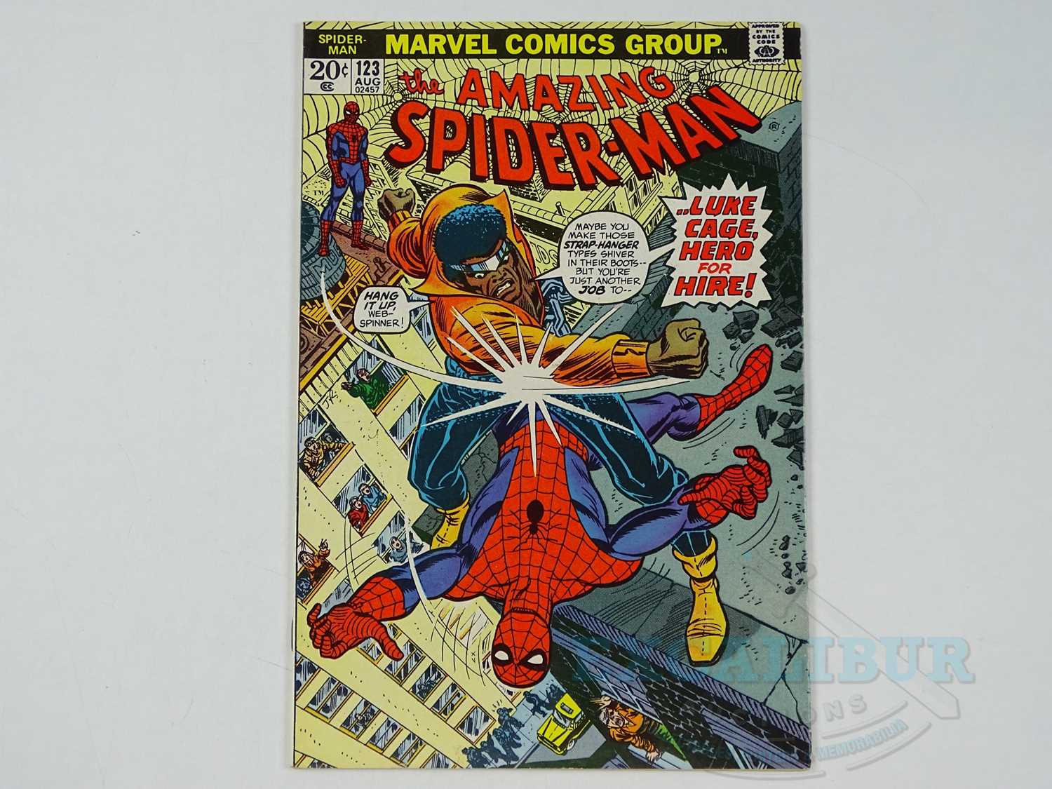 Lot 462 - AMAZING SPIDER-MAN #123 - (1973 - MARVEL) -...