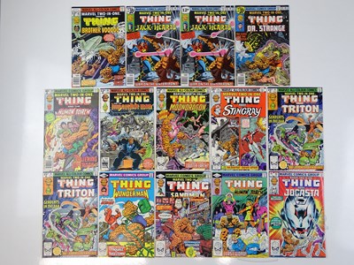 Lot 48 - MARVEL TWO-IN-ONE LOT (14 in Lot) - (1978/82 -...