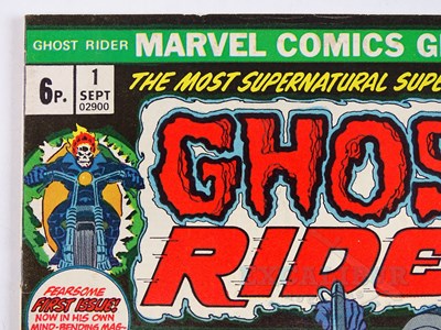 Lot 497 - GHOST RIDER #1 (1973 - MARVEL - UK Price...