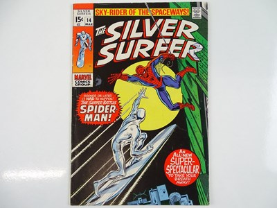 Lot 472 - SILVER SURFER #14 - (1970 - MARVEL - UK Cover...