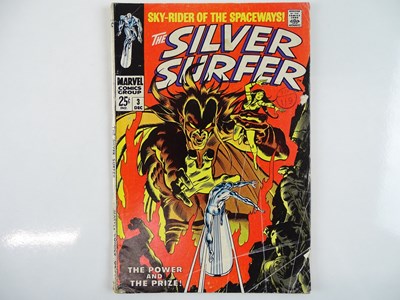 Lot 474 - SILVER SURFER #3 - (1969 - MARVEL - UK Cover...