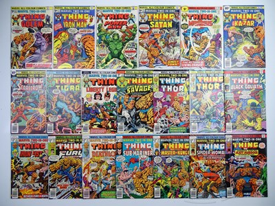 Lot 544 - MARVEL TWO-IN-ONE: THE THING LOT (20 in Lot) -...