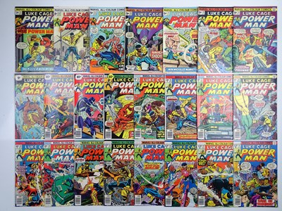 Lot 549 - LUKE CAGE POWER MAN LOT (23 in Lot) - (1974/77...