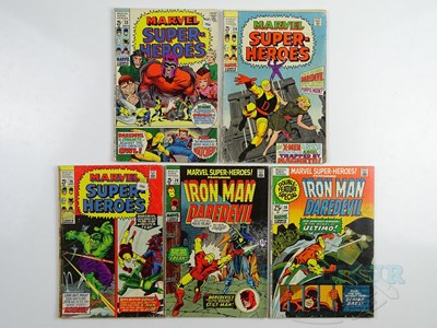 Lot 552 - MARVEL SUPER-HEROES #23, 24, 26, 28, 30 - (5...