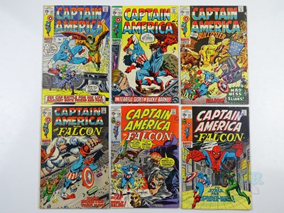 Lot 572 - CAPTAIN AMERICA #127, 132, 133, 135, 136, 137 -...