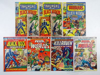 Lot 582 - AMAZING ADVENTURES: INHUMANS, BLACK WIDOW,...