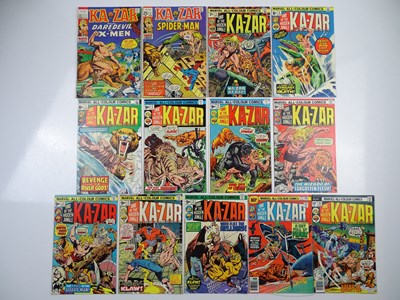 Lot 606 - KA-ZAR LOT (13 in Lot) - (MARVEL - US Price,...