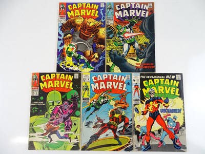 Lot 483 - CAPTAIN MARVEL #6, 7, 8, 9, 17 - (5 in Lot) -...