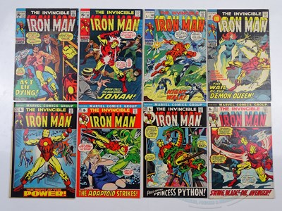 Lot 614 - IRON MAN #37, 38, 40, 42, 47, 49, 50, 51 (8 in...