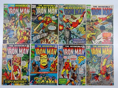 Lot 615 - IRON MAN #27, 29, 31, 32, 33, 34, 35, 36 (8 in...