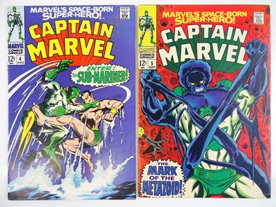 Lot 484 - CAPTAIN MARVEL #4 & 5 - (2 in Lot) - (1968 -...