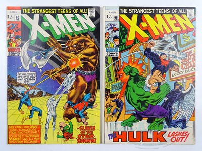 Lot 638 - X-MEN #65 & 66 (2 in Lot) - (1970 - MARVEL -...