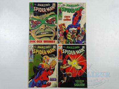 Lot 651 - AMAZING SPIDER-MAN #55, 68, 69, 72 - (4 in...