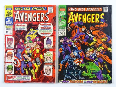 Lot 674 - AVENGERS: KING-SIZE SPECIAL #1 & 2 - (1967/68 -...