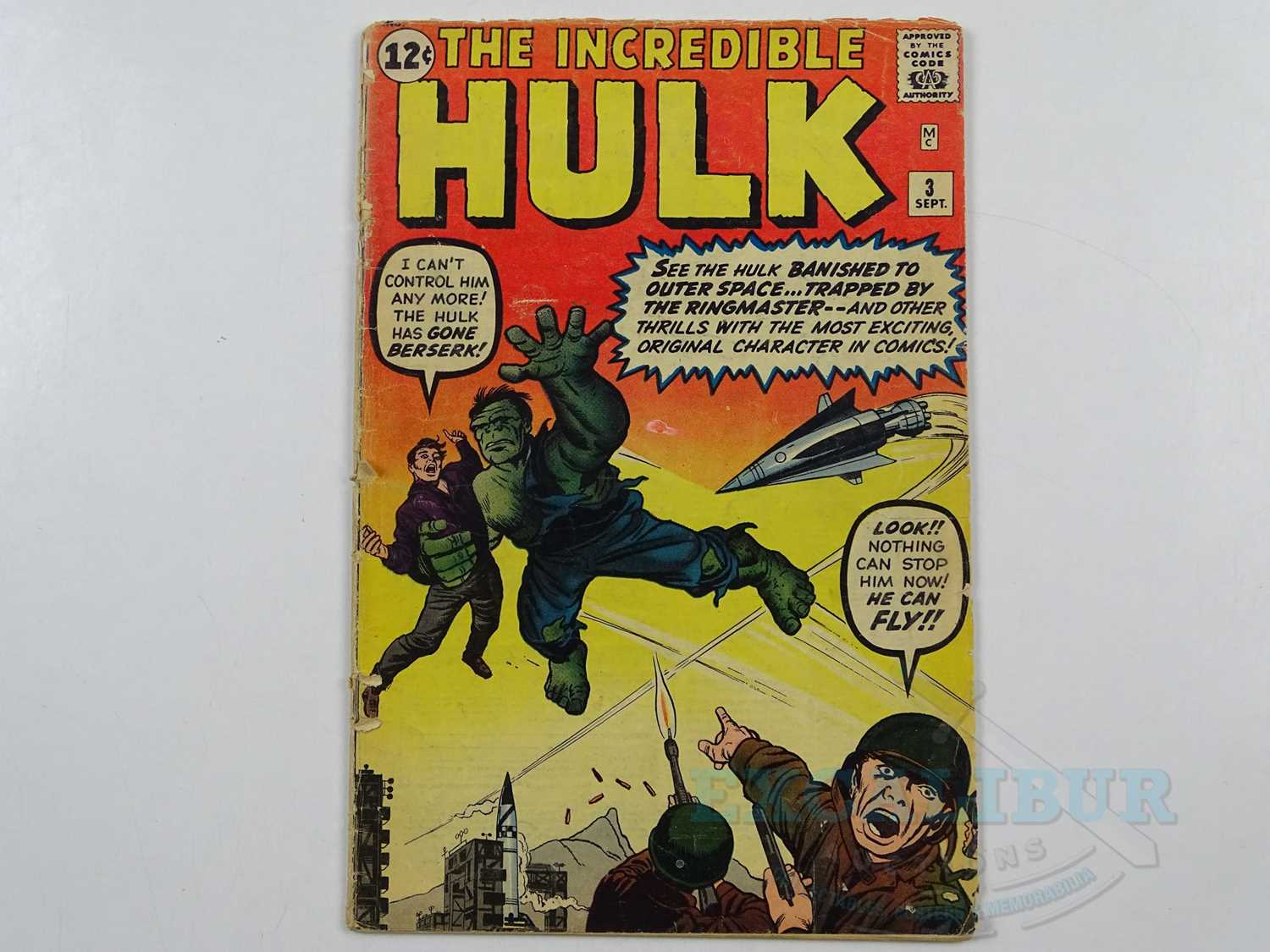 Lot 690 - INCREDIBLE HULK #3 (1962 - MARVEL) - Third...