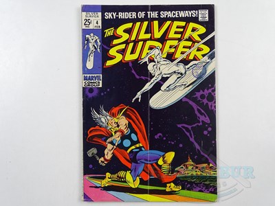 Lot 697 - SILVER SURFER #4 - (1969 - MARVEL - UK Cover...