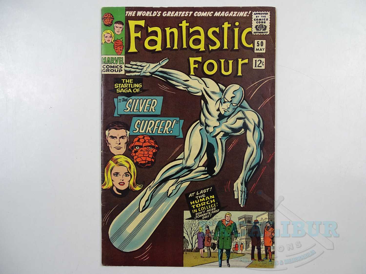 Lot 701 - FANTASTIC FOUR #50 (1966 - MARVEL) - Third...