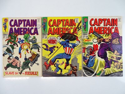 Lot 495 - CAPTAIN AMERICA #104, 105, 108 - (3 in Lot) -...