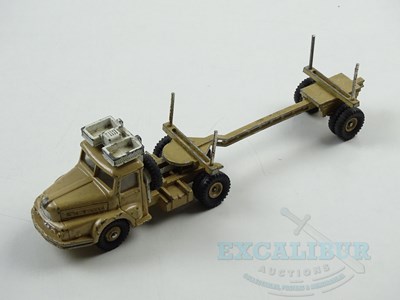 Lot 11 - A group of French diecast lorries by DINKY and...