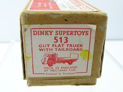 Lot 115 - A DINKY SUPERTOYS 513 Guy Flat Truck, 1st...