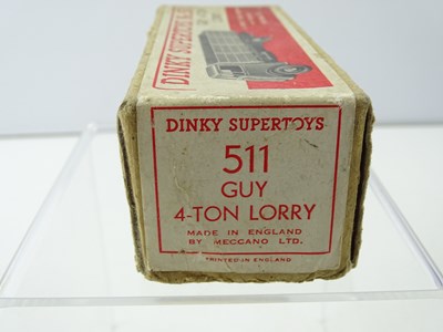 Lot 117 - A DINKY SUPERTOYS 511 Guy 4-Ton Lorry, 1st...