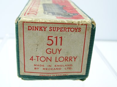 Lot 119 - A DINKY SUPERTOYS 511 Guy 4-Ton Lorry, 1st...