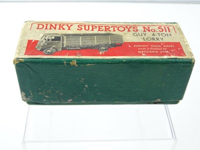 Lot 119 - A DINKY SUPERTOYS 511 Guy 4-Ton Lorry, 1st...