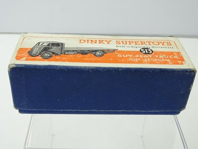 Lot 121 - A DINKY 513 Guy Flat Truck, 1st Style Cab with...