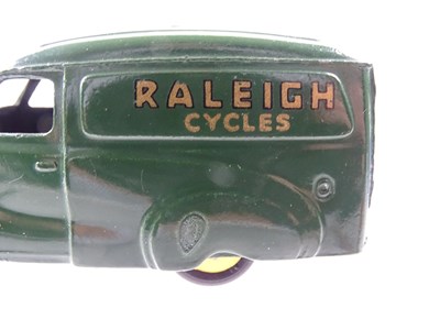 Lot 129 - A DINKY 472 Austin Van 'Raleigh Cycles' -...