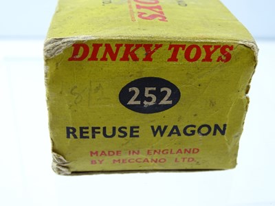 Lot 137 - A DINKY 252 Refuse Truck, rarer late version...