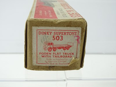 Lot 143 - A DINKY Supertoys 503 Foden Flat Truck with...